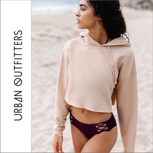 NWT Urban Outfitters Cropped Hoodie Sweatshirt